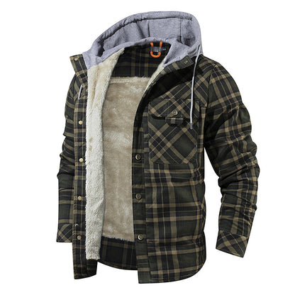 Men Warm Jacket Fleece