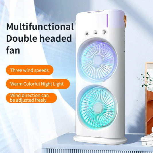 Double-ended Spray Fan Portable Humidifier Fan