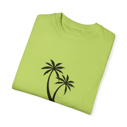 Unisex Garment-Dyed T-shirt with Miami style