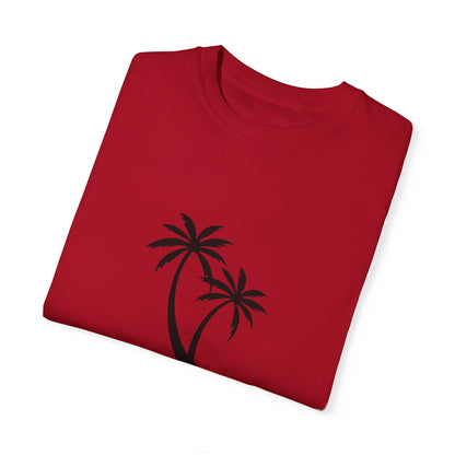 Unisex Garment-Dyed T-shirt with Miami style