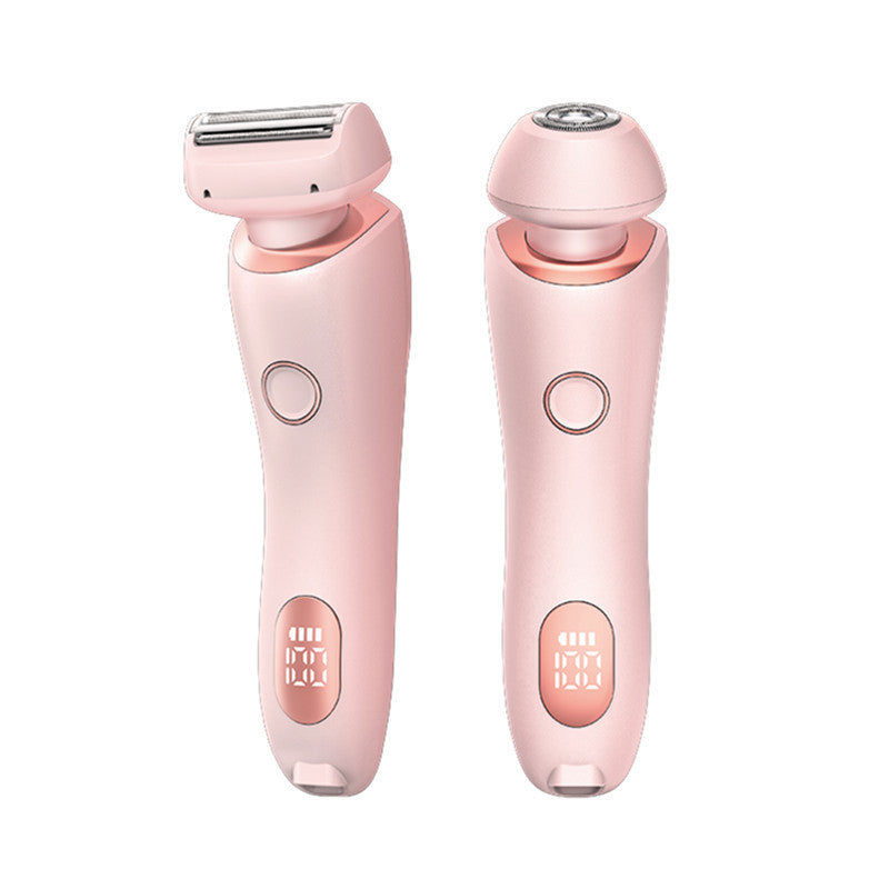 Women's 2 In 1 Hair Removal Epilator USB Rechargeable Trimmer