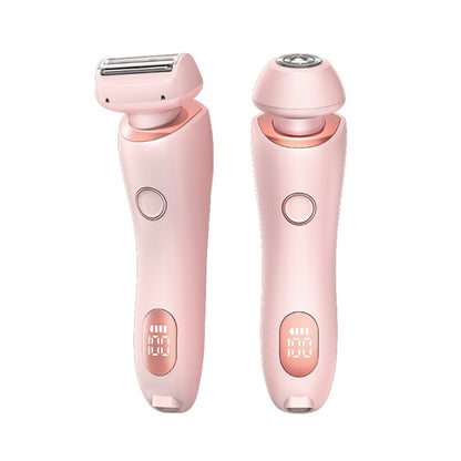 Women's 2 In 1 Hair Removal Epilator USB Rechargeable Trimmer