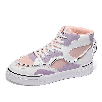 Women's High Top White Shoes