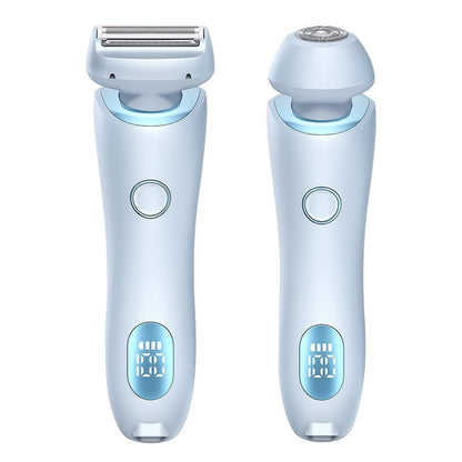 Women's 2 In 1 Hair Removal Epilator USB Rechargeable Trimmer