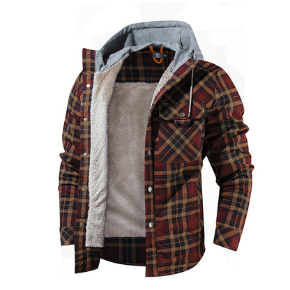 Men Warm Jacket Fleece