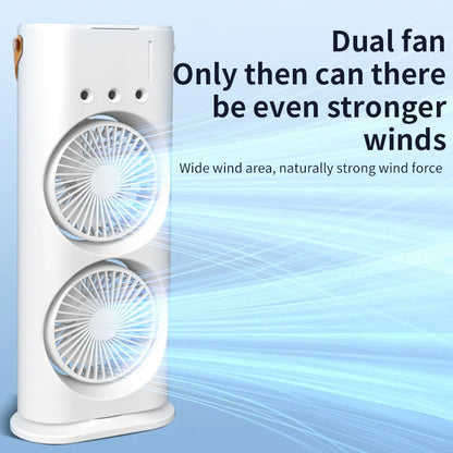 Double-ended Spray Fan Portable Humidifier Fan