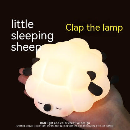 Cute Silicone Night Lights Sheep Cartoon