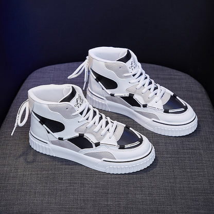 Women's High Top White Shoes